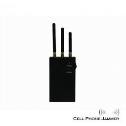 3W High Power Cell Phone Jammer Portable(3G GSM CDMA DCS PCS) - 15 Meters [CMPJ00066]