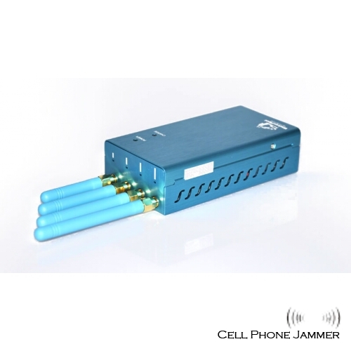 Portable 1500-1600MHz 1220-1230MHz 1200-1210MHz 1250-1280MHz 1170-1180MHz GPS Signal Jammer - 15 Meters - Click Image to Close