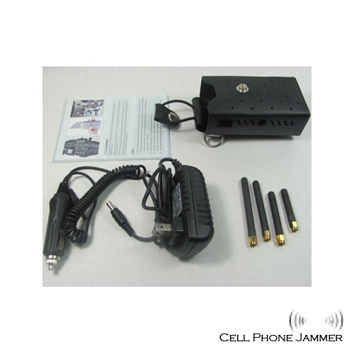 Portable Cell Phone Jammer with GSM Wifi GPSL1 [CMPJ00132] - Click Image to Close