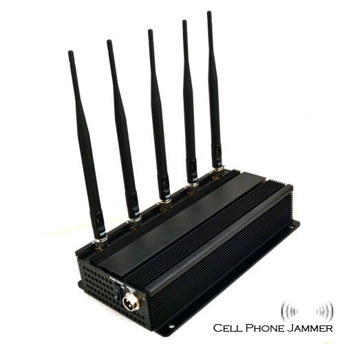 12W High Power Cell Phone + Wifi Jammer - 40 Meters [CMPJ00108] - Click Image to Close