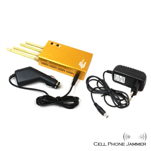 Powerful Handheld Mobile Phone Wifi GPS Jammer [CMPJ00133] - Click Image to Close