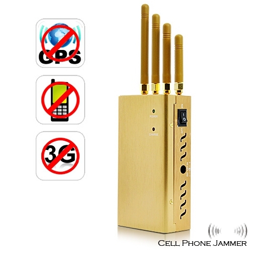 Cell Phone + GPS L1 Signal Blocker Jammer - 15m Shielding Radius [CMPJ00095] - Click Image to Close
