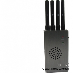 Portable High Power 3G 4G Cell Phone Jammer with Cooling Fan [CMPJ00062]