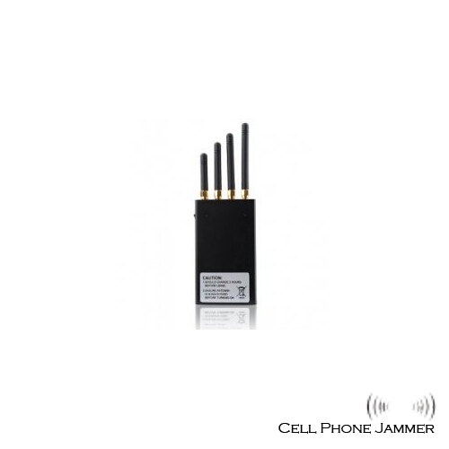 Portable Wifi + Bluetooth + Wireless Video Cell Phone Jammer [CMPJ00136] - Click Image to Close