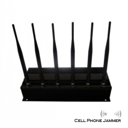 3G 4G(LTE+Wimax) Desktop Cell Phone Signal Jammer