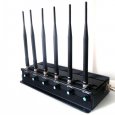 Adjustable High Power 3G 4G(Lte + Wimax)Cell Phone Jammer 6 Antennas [CMPJ00021]