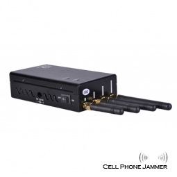 Portable Cell Phone + Wifi Jammer with Cooling Fan [CMPJ00113]