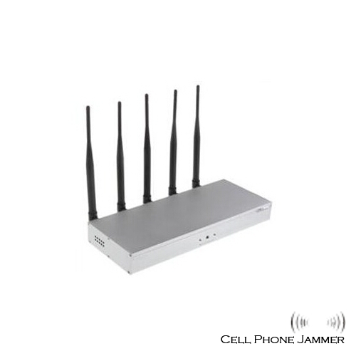 5 Band Cell Phone Signal Blocker Jammer [CMPJ00015] - Click Image to Close