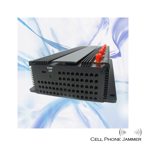 Cell Phone + GPS + UHF + Lojack Jammer - 50 Meters [CMPJ00138] - Click Image to Close