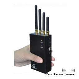 Handheld Cellular + Wifi Signal Jammer with Cooling Fan [CMPJ00114]