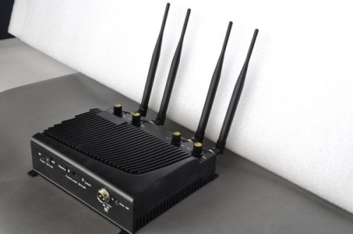 4 Band Desktop Mobile Phone Signal Jammer with Remote [CPJ7000] - Click Image to Close