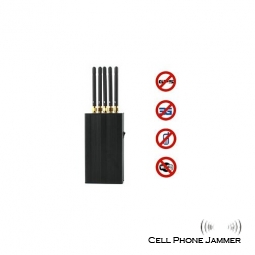 GPS + Wifi + Cell Phone Signal Blocker Jammer Handheld [CMPJ00120]