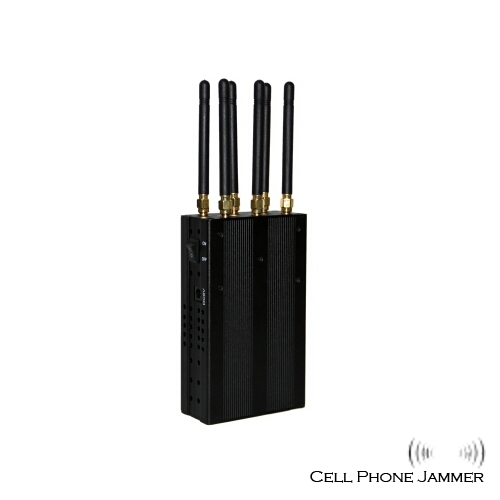 Handheld Cellular Jammer + Wifi Jammer + GPS Signal Blocker 6 Antenna [JAMMERN0011] - Click Image to Close