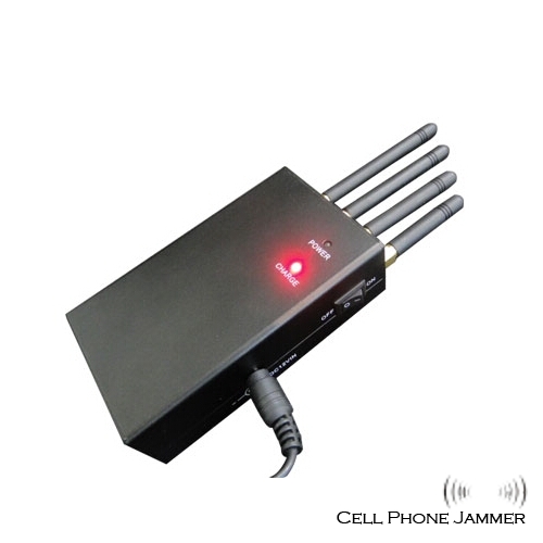 High Power Broad Spectrum Handheld Cell Phone + Wifi Jammer [CMPJ00112] - Click Image to Close