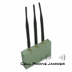 3G GSM CDMA DCS Signal Cell Phone Jammer with Remote Control [CPJ5000]