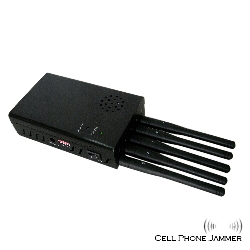 Portable 3G 4G(4G LTE + 4G Wimax) Cell Phone Jammer Blocker [JAMMERN0018] - Click Image to Close