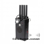 High Power Portable GPS + Cell Phone Jammer - 20 Meters [CMPJ00088]