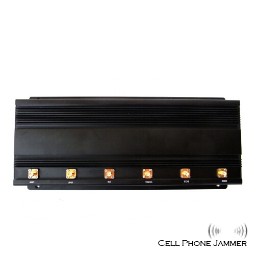 Cell Phone + RF Jammer 6 Antenna [CMPJ00170] - Click Image to Close