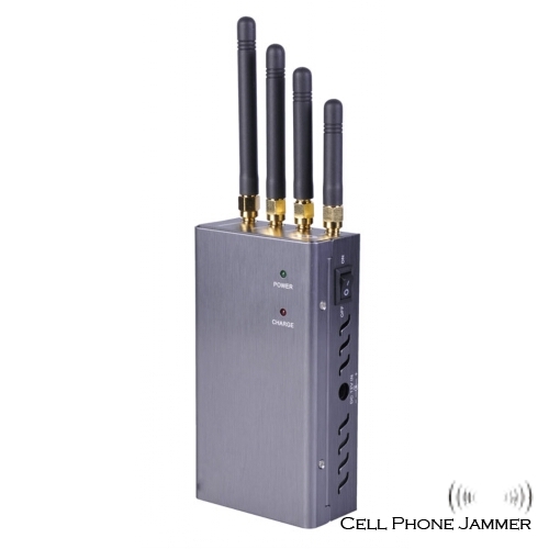 Portable Cell Phone Jammer with GSM Wifi GPSL1 [CMPJ00132] - Click Image to Close