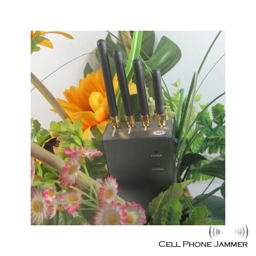 Portable Cell Phone Jammer with GPS L1 Wifi [CMPJ00096] - Click Image to Close