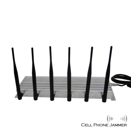 315MHz 433MHz RF 3G Cell Phone Jammer Blocker - Click Image to Close
