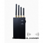 4 Band 4W Portable Cell Phone GPS Signal Jammer - 20 Meters [CMPJ00099]