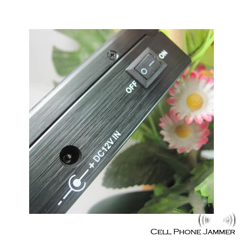 Portable Wireless Signal Blocker - Wifi Bluetooth Wireless Video Audio Jammer [CMPJ00189] - Click Image to Close