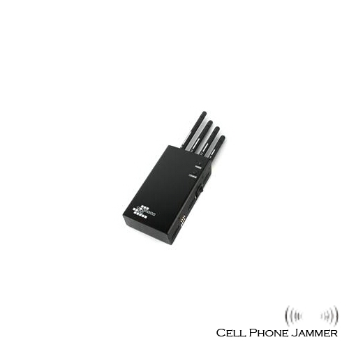 Portable Wifi + Bluetooth + Wireless Video Cell Phone Jammer [CMPJ00192] - Click Image to Close