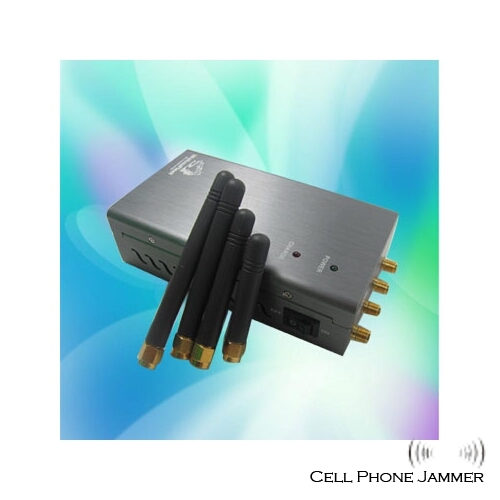 Portable Cell Phone Jammer with GPS L1 Wifi [CMPJ00096] - Click Image to Close