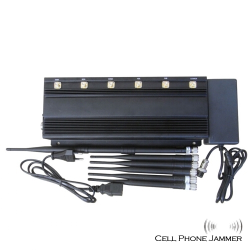 Mobile Phone + RF Jammer 6 Antenna [CMPJ00141] - Click Image to Close