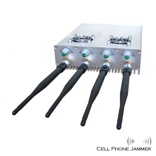 Adjustable Desktop Mobile Phone + GPS Signal Jammer - 25 Meters [CMPJ00085] - Click Image to Close