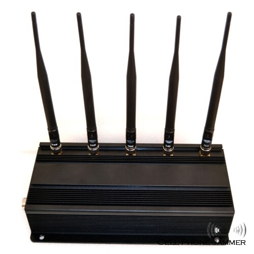 12W High Power Cell Phone + Wifi Jammer - 40 Meters [CMPJ00108] - Click Image to Close