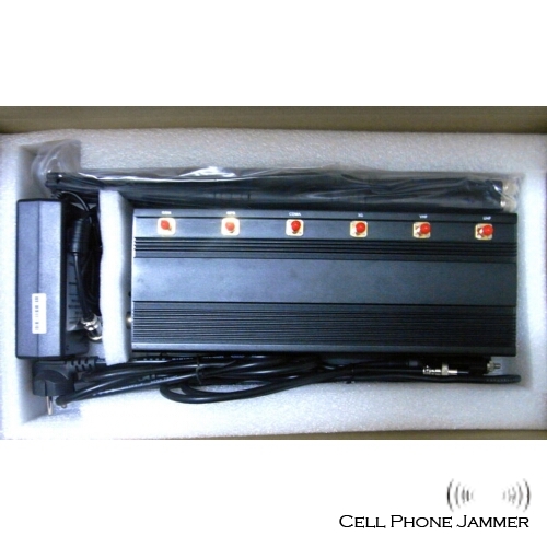 Cell Phone + Wifi + RF Jammer(315MHz/433MHz) [CMPJ00144] - Click Image to Close
