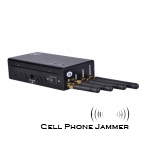 Portable Cell Phone + Wifi Jammer with Cooling Fan [CMPJ00113]