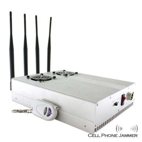 Adjustable Desktop Mobile Phone + GPS Signal Jammer - 25 Meters [CMPJ00085] - Click Image to Close