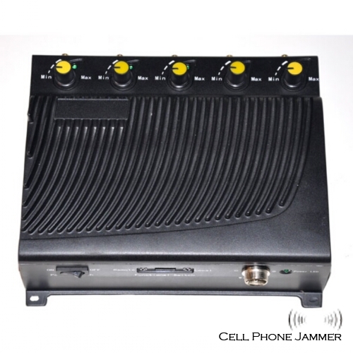 Adjustable 3G GSM CDMA DCS PHS Cell Phone Jammer [CMPJ00020] - Click Image to Close
