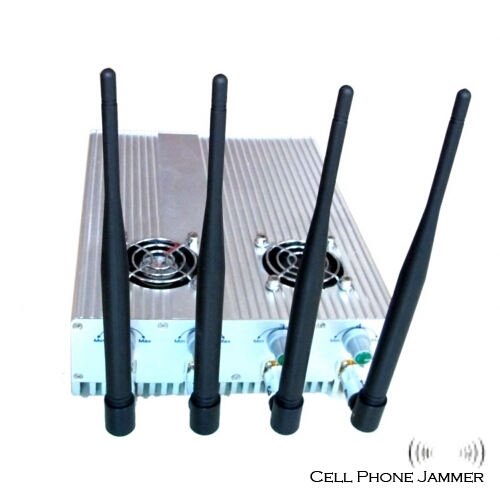 Adjustable Desktop Mobile Phone + GPS Signal Jammer - 25 Meters [CMPJ00085] - Click Image to Close