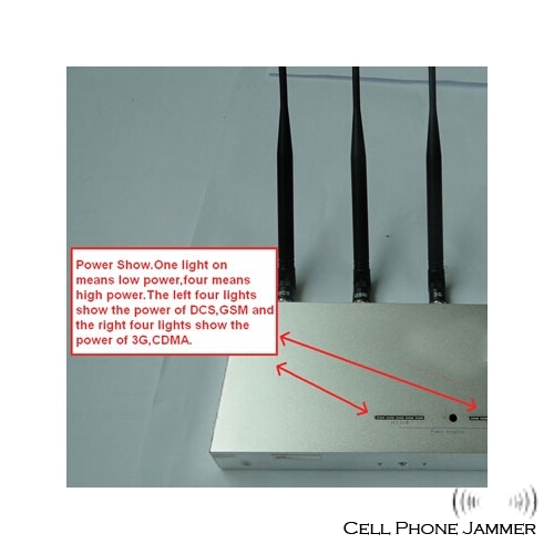 CDMA Cell Phone Jammer - 10 - 40M Shielding Radius [CMPJ00029] - Click Image to Close