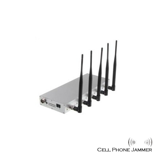 5 Band Cell Phone Signal Blocker Jammer [CMPJ00015] - Click Image to Close