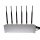 315MHz 433MHz High Power 6 Antenna 3G Mobile Phone Jammer [CMPJ00174]