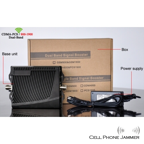 Cell Phone Signal Booster Repeater - GSM 850MHz/1900MHz 800Sqm - Click Image to Close