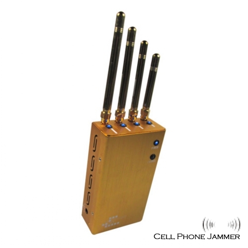 Powerful Handheld Mobile Phone Wifi GPS Jammer [CMPJ00133] - Click Image to Close