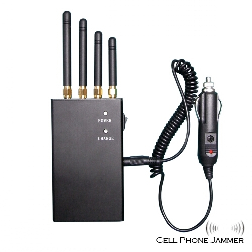 4G Lte 3G Cell Phone Jammer Portable 4 Band 2W [CMPJ00006] - Click Image to Close