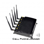 Adjustable 3G 4G(4G LTE + 4G Wimax) Cell Phone Jammer - 40M [JAMMERN0017]