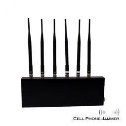 6 Antenna Cellular Signal Blocker + Wifi Jammer - 20M [JAMMERN0007]