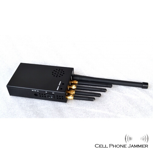 Lojack 167 MHz - 173 MHz + Mobile Phone + GPS Jammer Blocker - Click Image to Close