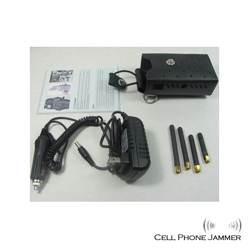 Portable Cell Phone Jammer with GPS L1 Wifi [CMPJ00096] - Click Image to Close