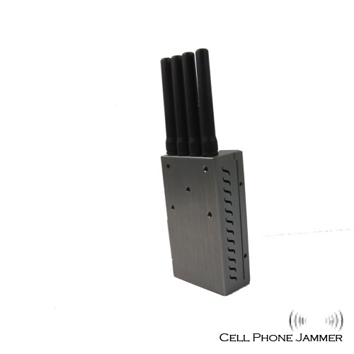 Portable High Power 3G 4G Cell Phone Jammer with Cooling Fan [CMPJ00062] - Click Image to Close