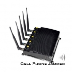 Adjustable 3G GSM CDMA DCS PHS Cell Phone Jammer [CMPJ00020]