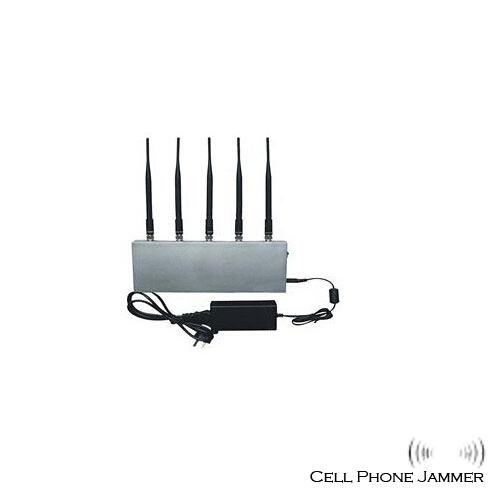 Mobile Phone + UHF Audio Blocker Jammer 5 Band [CMPJ00187] - Click Image to Close